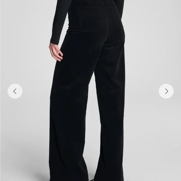 SPANX Black Wide Leg Pants - Picture 3 of 6